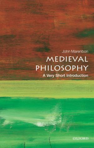 Cover of Medieval Philosophy: A Very Short Introduction