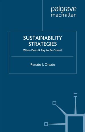 Cover of the book Sustainability Strategies by J. Monckton-Smith, A. Williams, F. Mullane