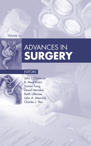 Book cover of Advances in Surgery, E-Book 2012