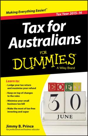 Cover of the book Tax for Australians For Dummies by Jesse Stay