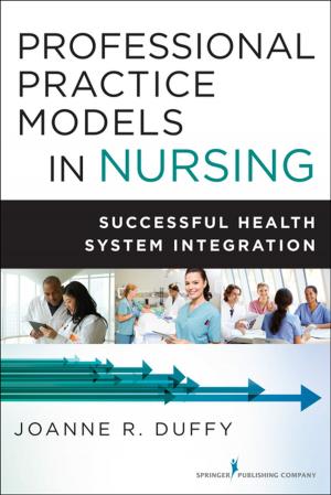 Cover of the book Professional Practice Models in Nursing by 