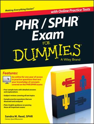 Cover of the book PHR / SPHR Exam For Dummies by Laura Cruz