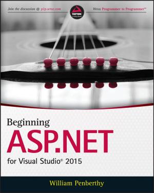 Cover of the book Beginning ASP.NET for Visual Studio 2015 by Diane J. Cook, Narayanan C. Krishnan