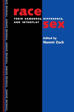 Cover of the book Race/Sex by Professor Jennifer Nias, Jennifer Nias