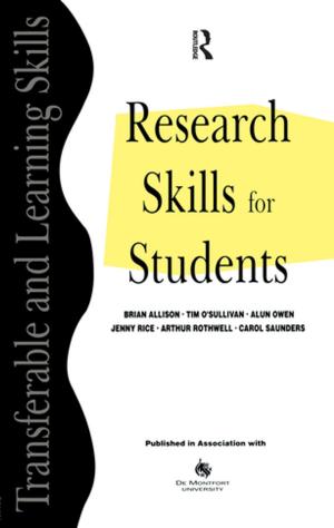 Cover of the book Research Skills for Students by Geoff Nichols