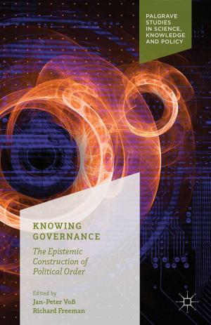 Cover of the book Knowing Governance by Marc Nouschi