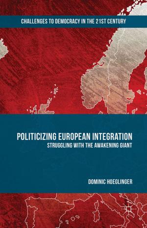Cover of the book Politicizing European Integration by M. Singh, B. Harreveld