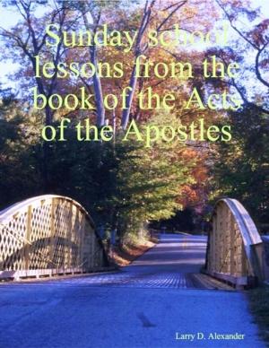 Book cover of Sunday School Lessons from the Book of the Acts of the Apostles