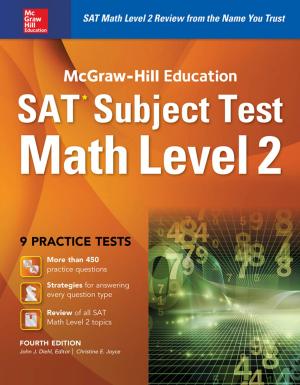 Book cover of McGraw-Hill Education SAT Subject Test Math Level 2 4th Ed.