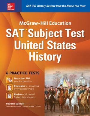 Cover of the book McGraw-Hill Education SAT Subject Test US History 4th Ed by David E. Mohrman, Lois Jane Heller