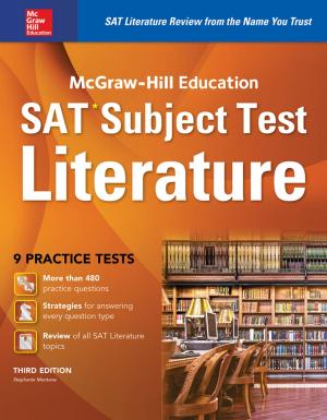 Cover of McGraw-Hill Education SAT Subject Test Literature 3rd Ed.