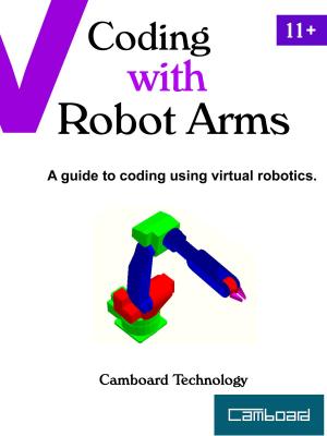 Book cover of Coding with Robot Arms