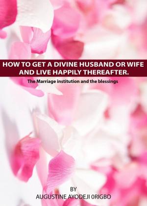 Cover of the book How To Get A Divine Husband Or Wife And Live Happily Thereafter.(The Marriage institution and the blessings) by Augustine Ayodeji Origbo