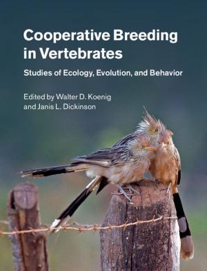 Cover of the book Cooperative Breeding in Vertebrates by Adam Rome