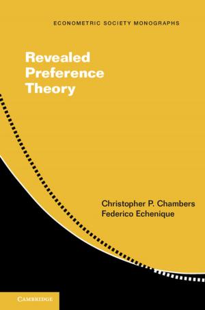 Cover of the book Revealed Preference Theory by Mary Beard, John North, Simon Price