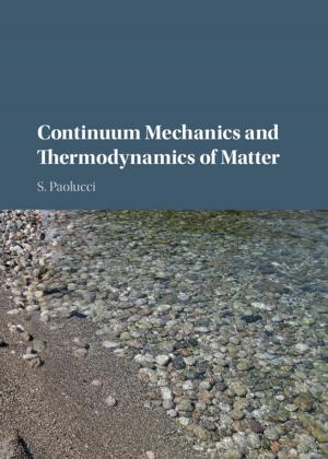 Cover of the book Continuum Mechanics and Thermodynamics of Matter by Janet Dine