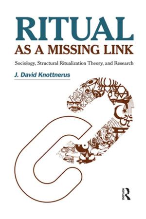 Cover of the book Ritual as a Missing Link by Brian Graham, Greg Ashworth, John Tunbridge