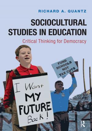 Cover of the book Sociocultural Studies in Education by 