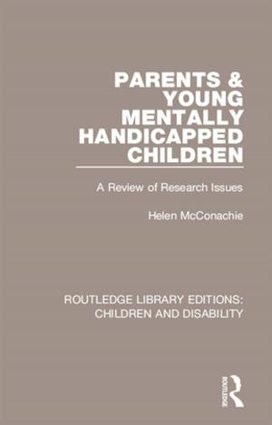 Cover of the book Parents and Young Mentally Handicapped Children by 