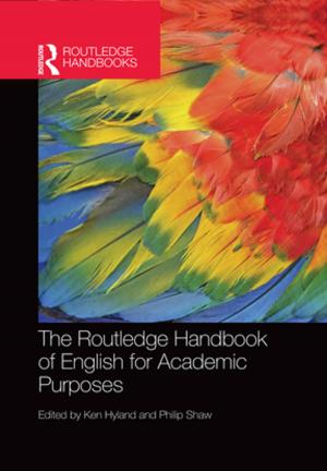 Cover of the book The Routledge Handbook of English for Academic Purposes by 