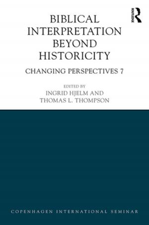 Cover of the book Biblical Interpretation Beyond Historicity by Professor Jeremy Black, Jeremy Black