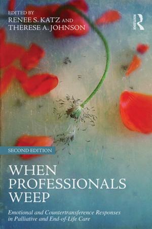 Cover of the book When Professionals Weep by Sarah Corrie, David A. Lane