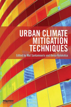 Cover of the book Urban Climate Mitigation Techniques by Kathleen Davis