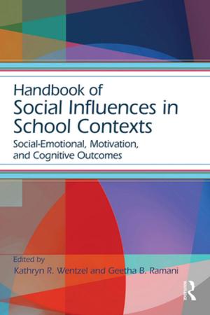 Cover of the book Handbook of Social Influences in School Contexts by Simon Blake