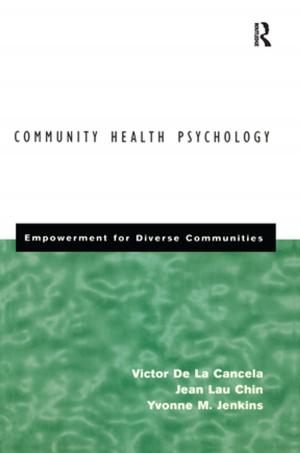 Cover of the book Community Health Psychology by William H. Reid