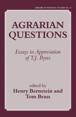Cover of the book Agrarian Questions by Peter Squires