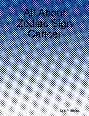 Cover of the book All About Zodiac Sign Cancer by Amanda Rees