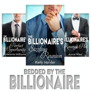 Cover of the book Bedded by the Billionaire by Rebecca Winters, Lynn Raye Harris, Cynthia Rutledge