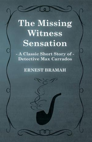 Book cover of The Missing Witness Sensation (A Classic Short Story of Detective Max Carrados)