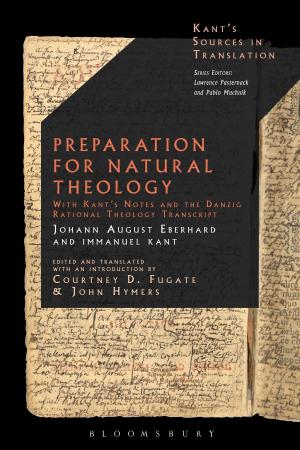 Cover of the book Preparation for Natural Theology by Emma Bridges