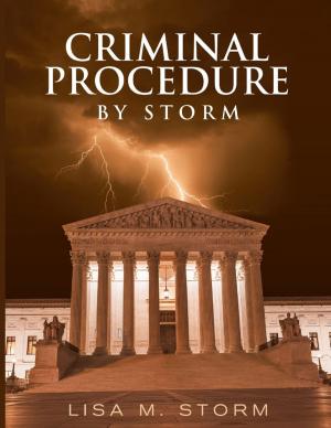 Cover of the book Criminal Procedure By Storm by Robert Weltman, PhD