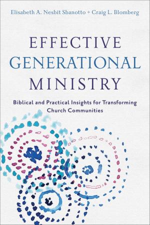 Cover of the book Effective Generational Ministry by Ann Shorey