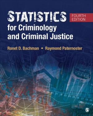 Cover of the book Statistics for Criminology and Criminal Justice by Professor Mini Chandran