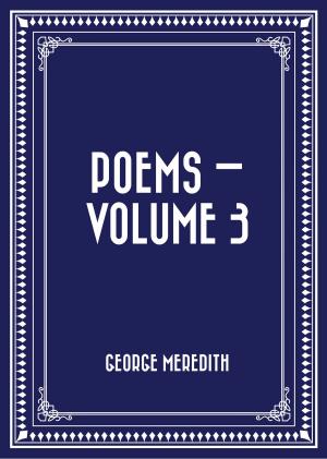 Book cover of Poems — Volume 3