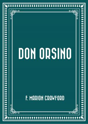 Cover of the book Don Orsino by E.F. Benson