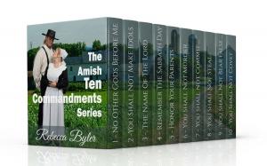 Book cover of The Amish Ten Commandments (Complete Series Book 1-10)