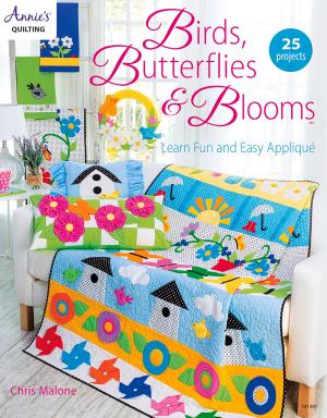 Book cover of Birds, Butterflies, & Blooms