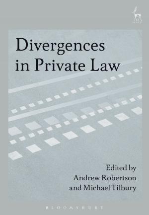 Cover of the book Divergences in Private Law by Jen McConnel