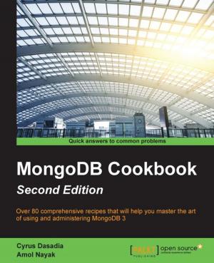 Cover of the book MongoDB Cookbook - Second Edition by Matt Lambert, Bass Jobsen, David Cochran, Ian Whitley