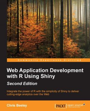 Book cover of Web Application Development with R Using Shiny - Second Edition
