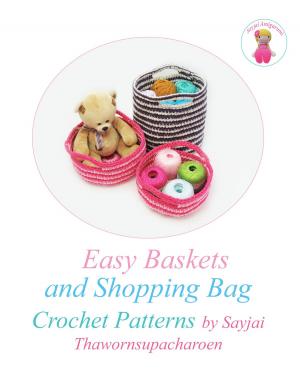 Book cover of Easy Baskets and Shopping Bag Crochet Patterns