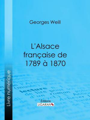 Cover of the book L'Alsace française de 1789 à 1870 by Jean Anthelme Brillat-Savarin, Ligaran