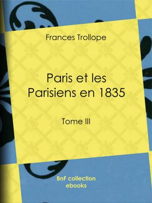 Book cover of Paris et les Parisiens en 1835