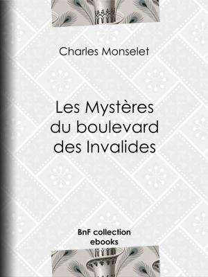 Cover of Les Mystères du boulevard des Invalides by Charles Monselet, BnF collection ebooks