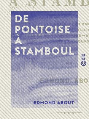 Cover of the book De Pontoise à Stamboul by Gabriel de la Landelle