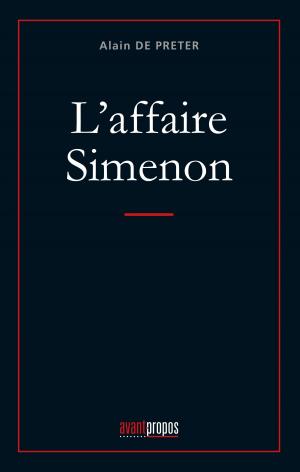 Cover of the book L'affaire Simenon by Murielle Lona